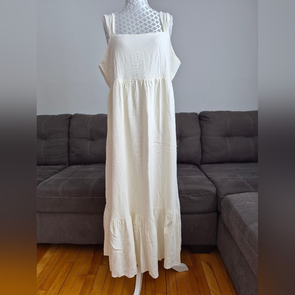 New Look Cream Maternity Dress